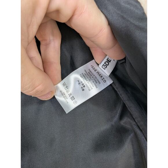 13DE MARZO Vintage Baseball Dress Lamb's Wool Skirt Mini Small - Picture 11 of 12